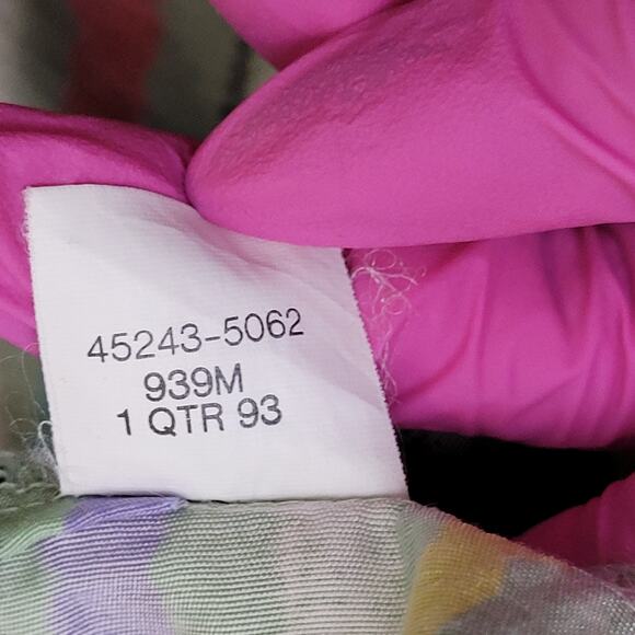 DOCKERS Colorful Stripes Button Shirt Large 24x29 Baggy - Picture 8 of 12